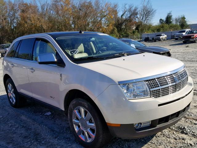 2LMDU68C88BJ13146 - 2008 LINCOLN MKX WHITE photo 1