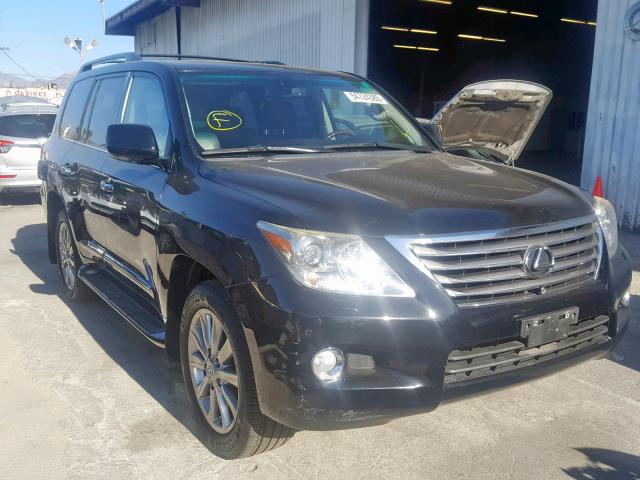 JTJHY7AX8A4051477 - 2010 LEXUS LX 570 BLACK photo 1