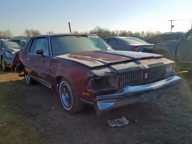 3K47F8G441057 - 1978 OLDSMOBILE CALAIS  RED photo 1