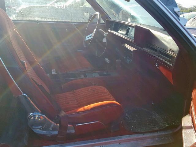 3K47F8G441057 - 1978 OLDSMOBILE CALAIS  RED photo 5