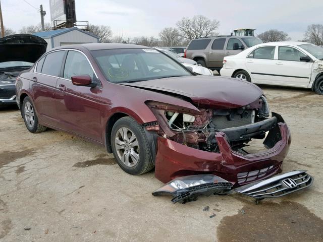 1HGCP2F44CA143063 - 2012 HONDA ACCORD LXP MAROON photo 1