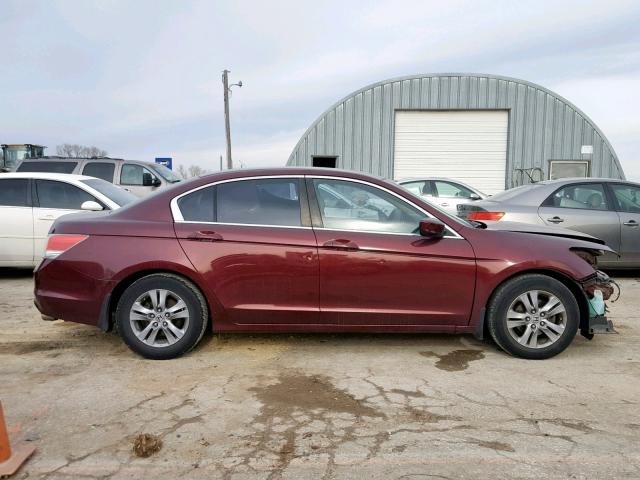 1HGCP2F44CA143063 - 2012 HONDA ACCORD LXP MAROON photo 9