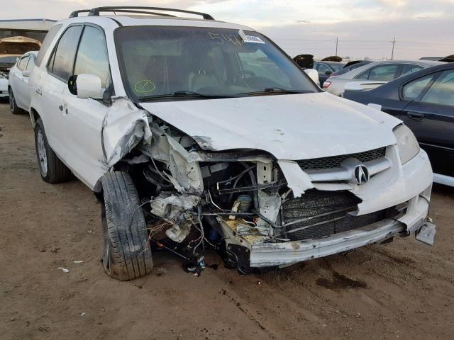 2HNYD18914H515407 - 2004 ACURA MDX TOURIN WHITE photo 1