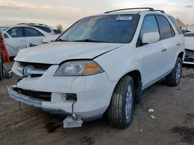 2HNYD18914H515407 - 2004 ACURA MDX TOURIN WHITE photo 2