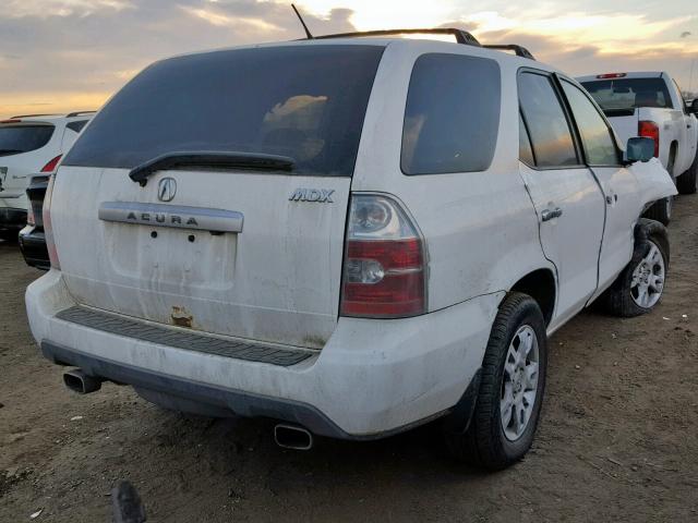 2HNYD18914H515407 - 2004 ACURA MDX TOURIN WHITE photo 4