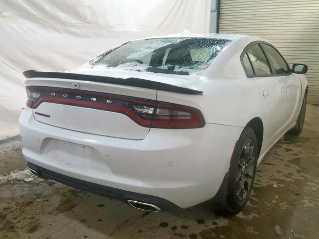 2C3CDXJGXJH330767 - 2018 DODGE CHARGER GT WHITE photo 4