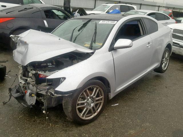 JTKDE3B78A0317498 - 2010 TOYOTA SCION TC 银色 照片 2