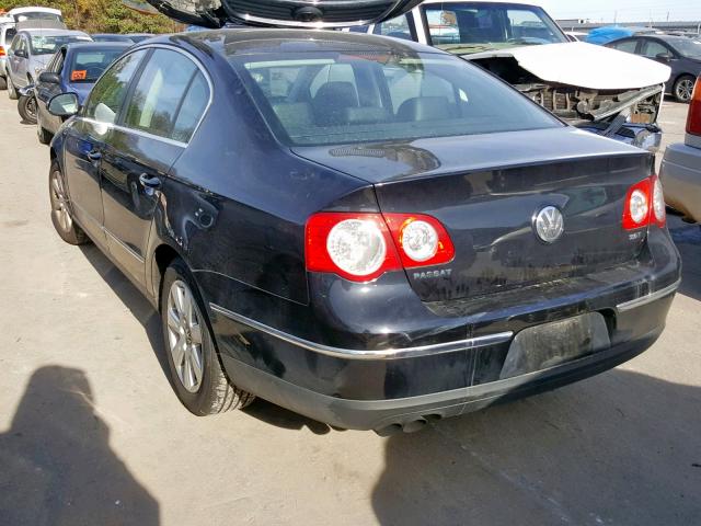 WVWJK73C38E107264 - 2008 VOLKSWAGEN PASSAT TUR BLACK photo 3