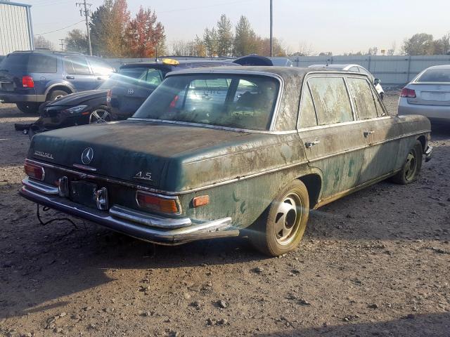 10806812004379 - 1972 MERCEDES-BENZ 280SEL GREEN photo 4