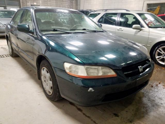 JHMCG5642XC037607 - 1999 HONDA ACCORD LX GREEN photo 1