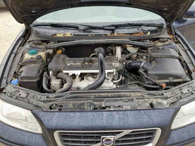 YV1RS592672636319 - 2007 VOLVO S60 2.5T BLUE photo 7