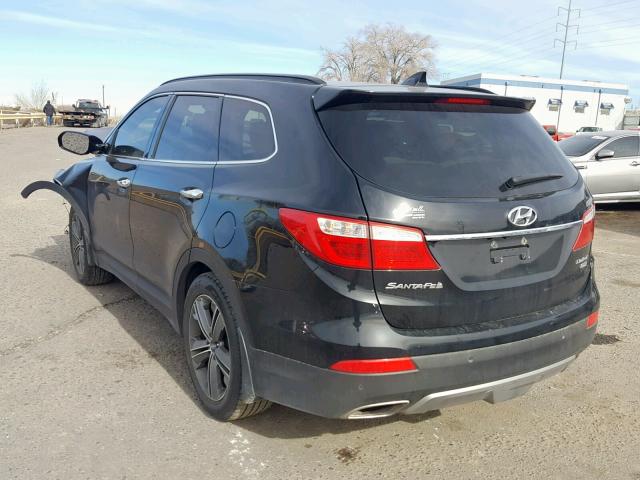 KM8SR4HF5FU124695 - 2015 HYUNDAI SANTA FE G BLACK photo 3