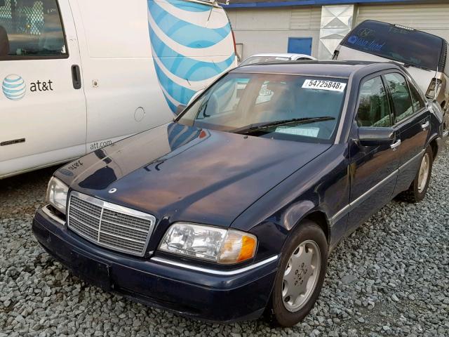 WDBHA23E7VF589764 - 1997 MERCEDES-BENZ C 230 BLUE photo 2