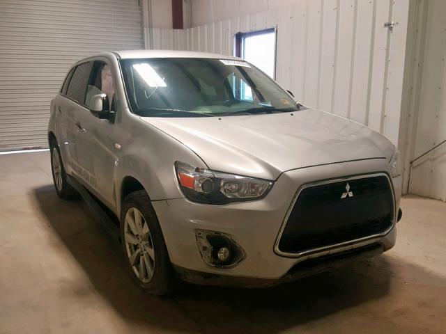 4A4AR3AW0FE054451 - 2015 MITSUBISHI OUTLANDER SILVER photo 1