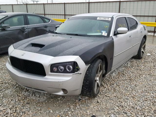 2B3CA3CVXAH168679 - 2010 DODGE CHARGER SX SILVER photo 2