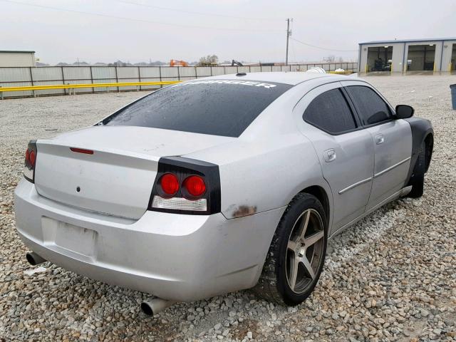 2B3CA3CVXAH168679 - 2010 DODGE CHARGER SX SILVER photo 4