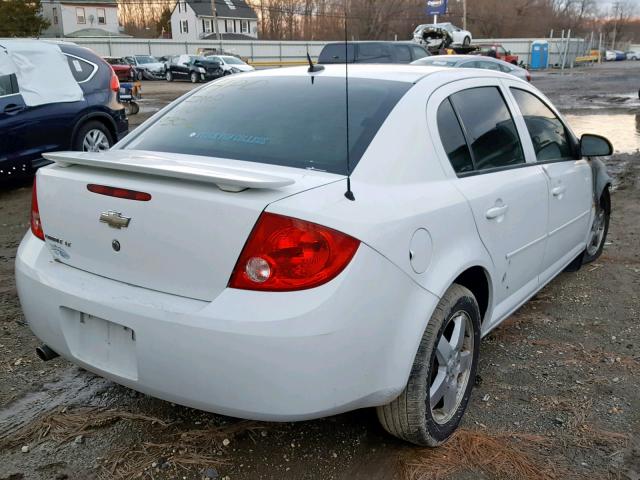 1G1AL58F087223023 - 2008 CHEVROLET COBALT LT WHITE photo 4