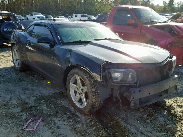 2G1FE1ED1B9174951 - 2011 CHEVROLET CAMARO LS BLACK photo 1