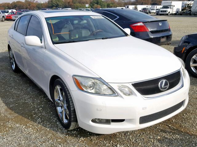 JTHBC96S275006634 - 2007 LEXUS GS 450H WHITE photo 1