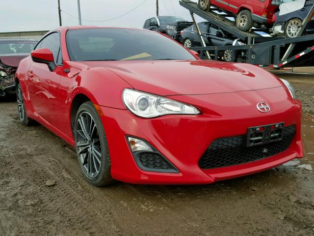 JF1ZNAA14G9702355 - 2016 TOYOTA SCION FR-S RED photo 1