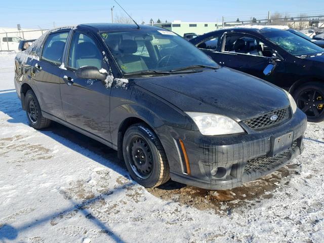 1FAFP34N97W206301 - 2007 FORD FOCUS ZX4 BLACK photo 1