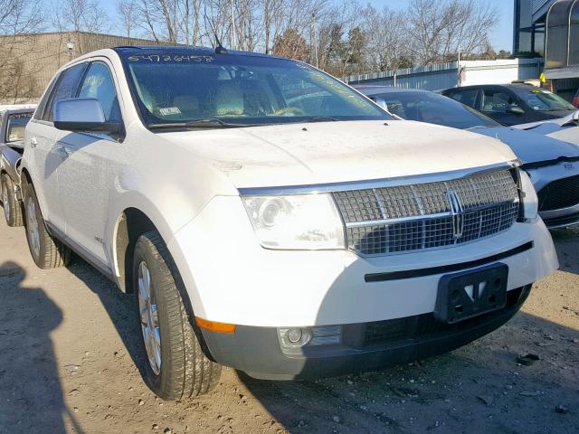 2LMDU88C57BJ12806 - 2007 LINCOLN MKX WHITE photo 1