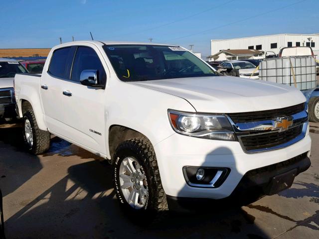 1GCGSBE35F1254605 - 2015 CHEVROLET COLORADO L WHITE photo 1
