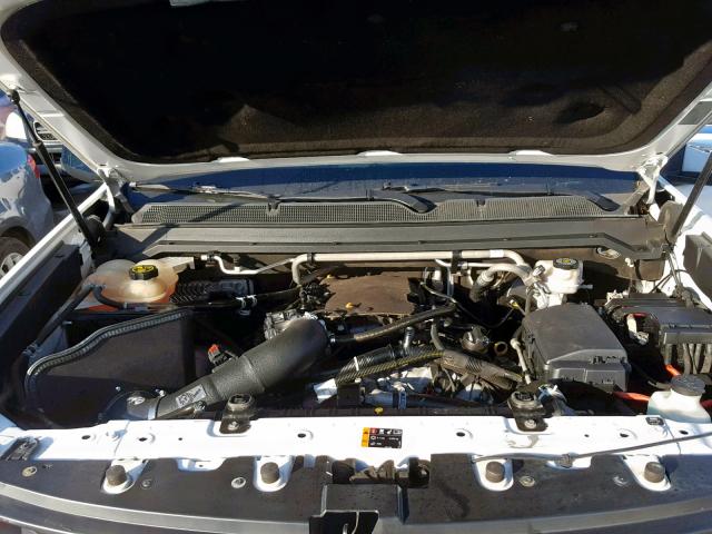 1GCGSBE35F1254605 - 2015 CHEVROLET COLORADO L WHITE photo 7