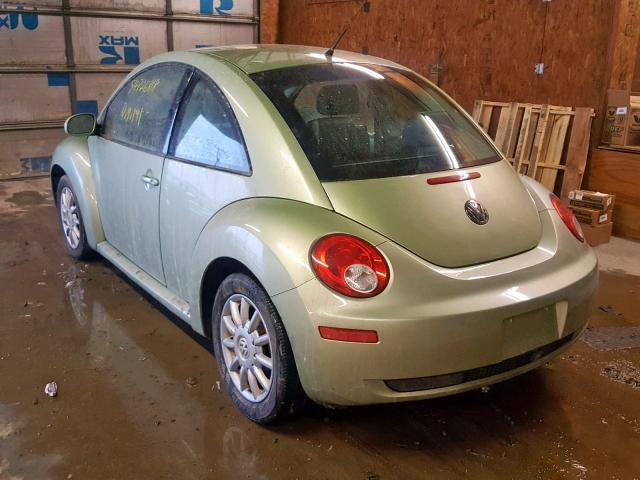 3VWPW31C18M516803 - 2008 VOLKSWAGEN NEW BEETLE GREEN photo 3