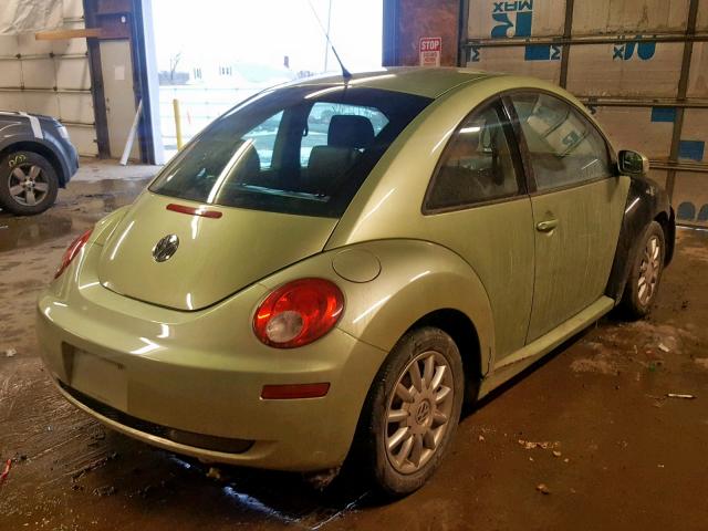 3VWPW31C18M516803 - 2008 VOLKSWAGEN NEW BEETLE GREEN photo 4