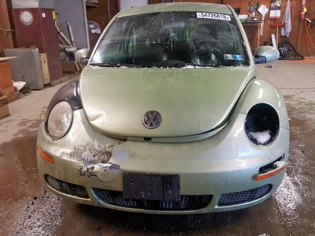 3VWPW31C18M516803 - 2008 VOLKSWAGEN NEW BEETLE GREEN photo 7