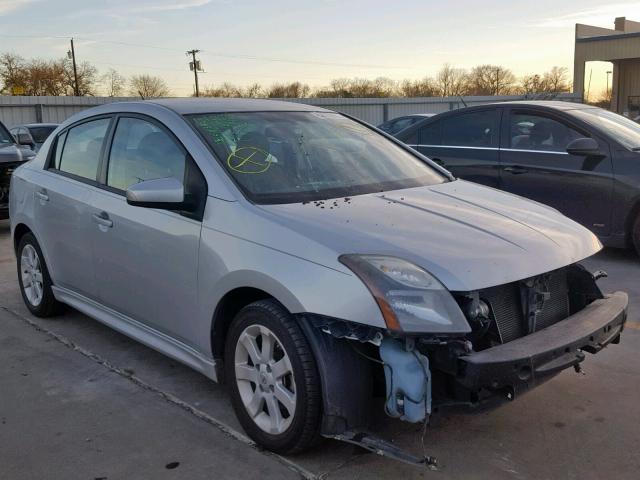 3N1AB6AP1BL701524 - 2011 NISSAN SENTRA 2.0 SILVER photo 1