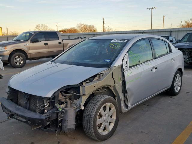 3N1AB6AP1BL701524 - 2011 NISSAN SENTRA 2.0 SILVER photo 2