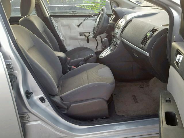 3N1AB6AP1BL701524 - 2011 NISSAN SENTRA 2.0 SILVER photo 5