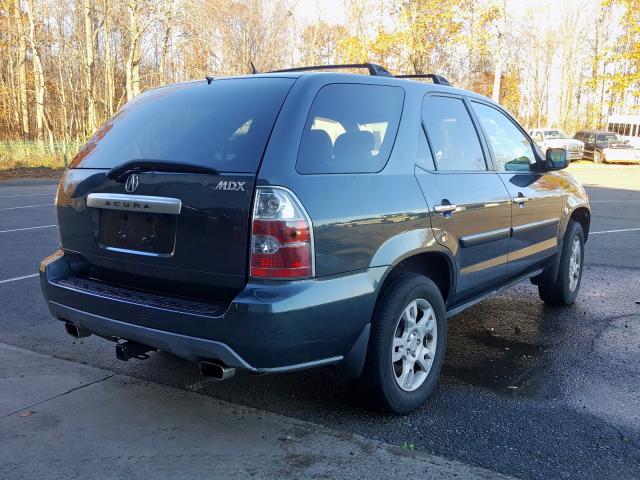 2HNYD18926H512535 - 2006 ACURA MDX TOURIN BLUE photo 4