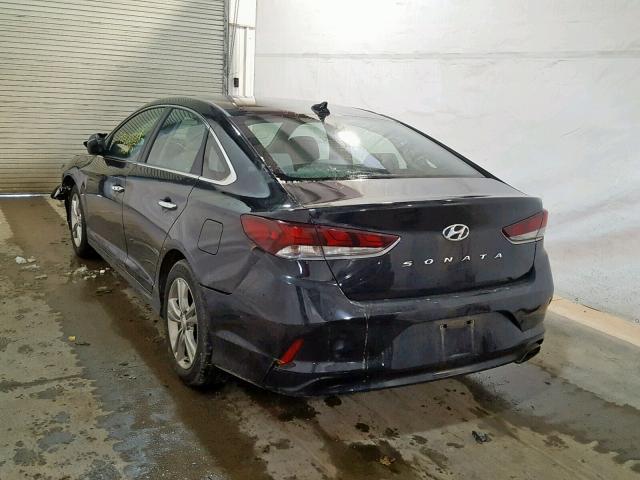 5NPE34AF3JH613855 - 2018 HYUNDAI SONATA SPO BLACK photo 3