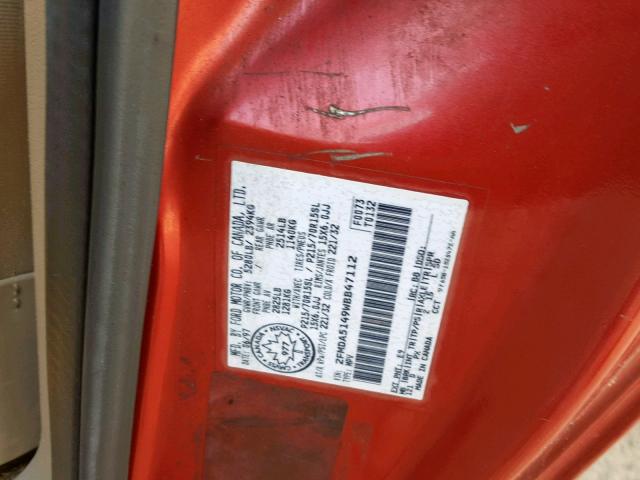 2FMDA5149WBB47112 - 1998 FORD WINDSTAR W RED photo 10