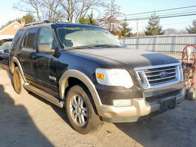 1FMEU74E16UB23179 - 2006 FORD EXPLORER E BLACK photo 1