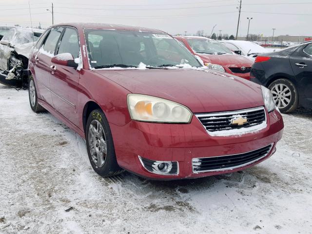 1G1ZT68N67F192736 - 2007 CHEVROLET MALIBU MAX მუქწითელი ფოტო 1