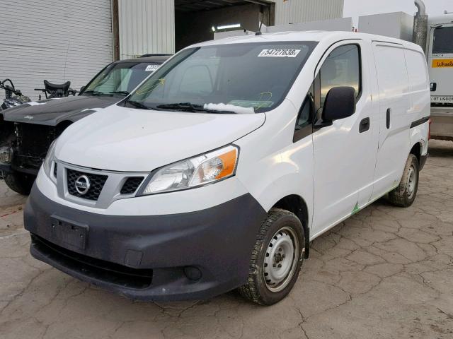 3N6CM0KN2FK695865 - 2015 NISSAN NV200 2.5S WHITE photo 2