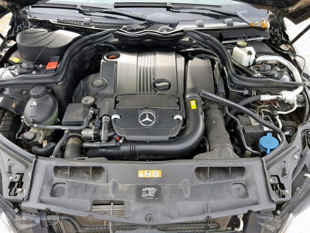 WDDGF4HB1DA784351 - 2013 MERCEDES-BENZ C 250 BLACK photo 7