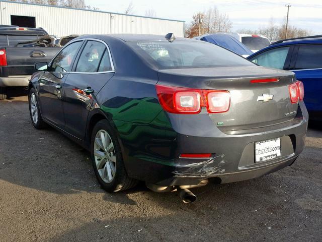 1G11H5SL4EF285400 - 2014 CHEVROLET MALIBU LTZ შავი ფოტო 3