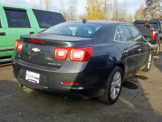 1G11H5SL4EF285400 - 2014 CHEVROLET MALIBU LTZ შავი ფოტო 4