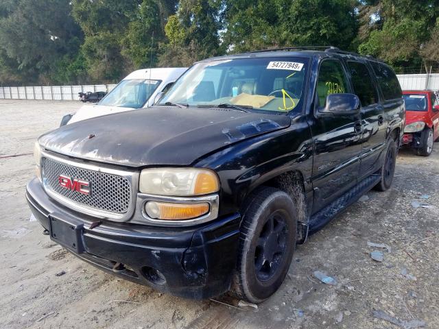 1GKFK66U51J298563 - 2001 GMC DENALI XL BLACK photo 2