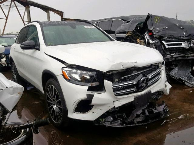 WDC0G4JB6HF144447 - 2017 MERCEDES-BENZ GLC 300 WHITE photo 1