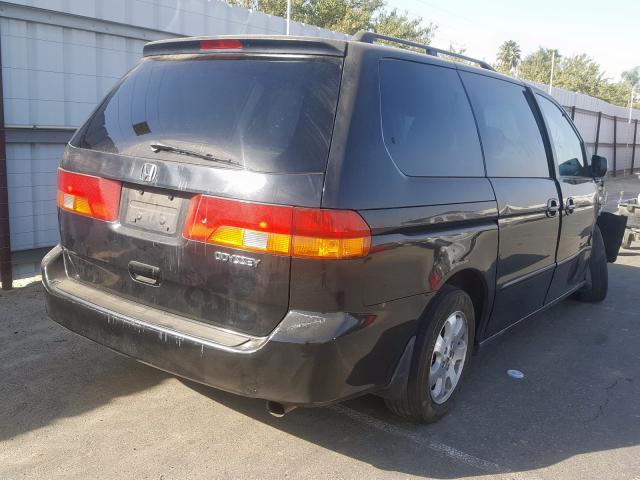 2HKRL18013H501060 - 2003 HONDA ODYSSEY EX BLACK photo 4