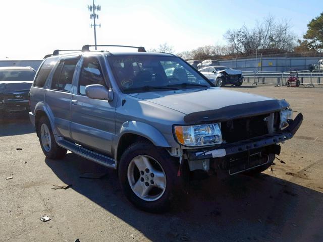 JNRDR07Y21W108380 - 2001 INFINITI QX4 SILVER photo 1