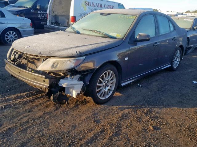 YS3FB49YX81013874 - 2008 SAAB 9-3 2.0T BROWN photo 2