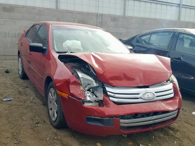 3FAHP06Z59R124739 - 2009 FORD FUSION S MAROON photo 1