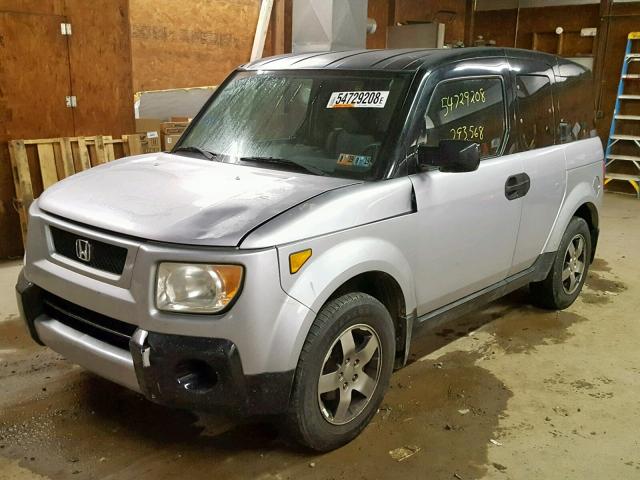 5J6YH28503L009558 - 2003 HONDA ELEMENT EX SILVER photo 2